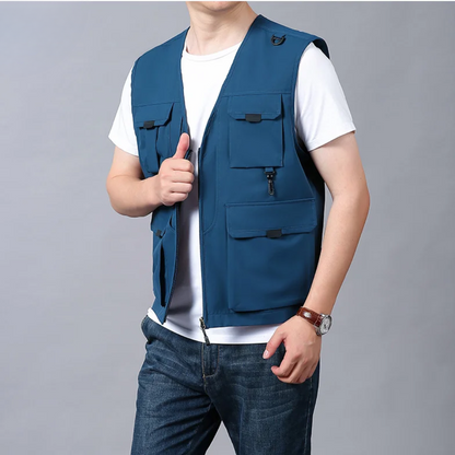 Savrani™ | Gilet cargo elegante e casual