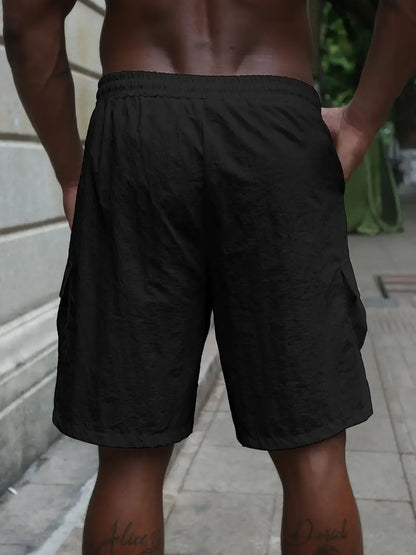 Pantaloni corti traspiranti con vita elastica