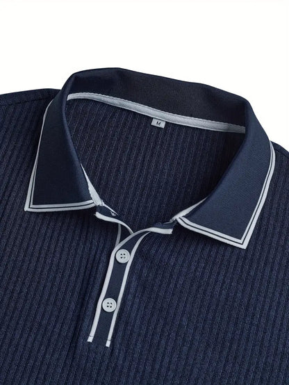 Polo elegante a maniche corte