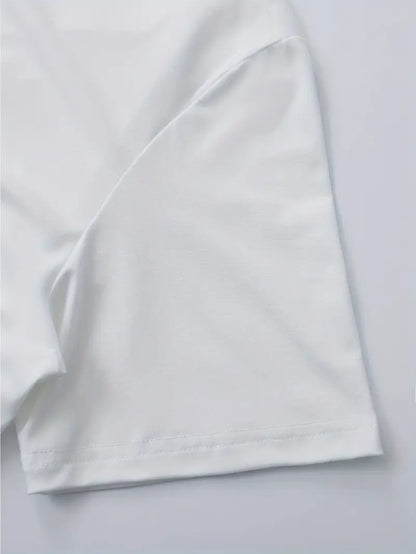 T-shirt elegante a maniche corte