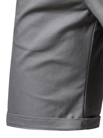 Pantaloni corti in cotone con tasche