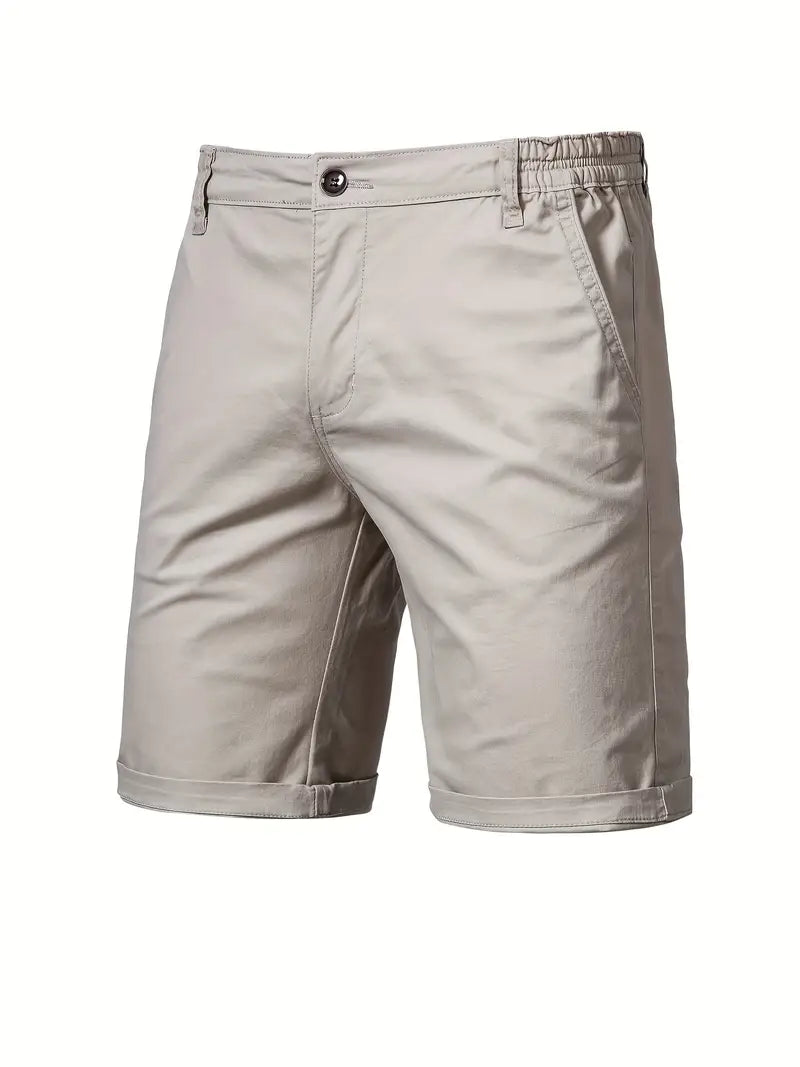 Pantaloni corti in cotone con tasche