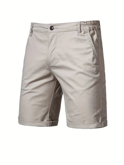 Pantaloni corti in cotone con tasche