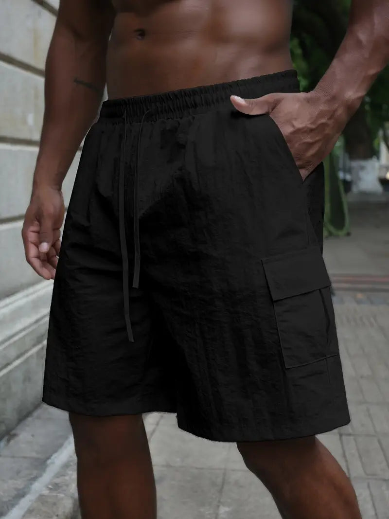 Pantaloni corti traspiranti con vita elastica