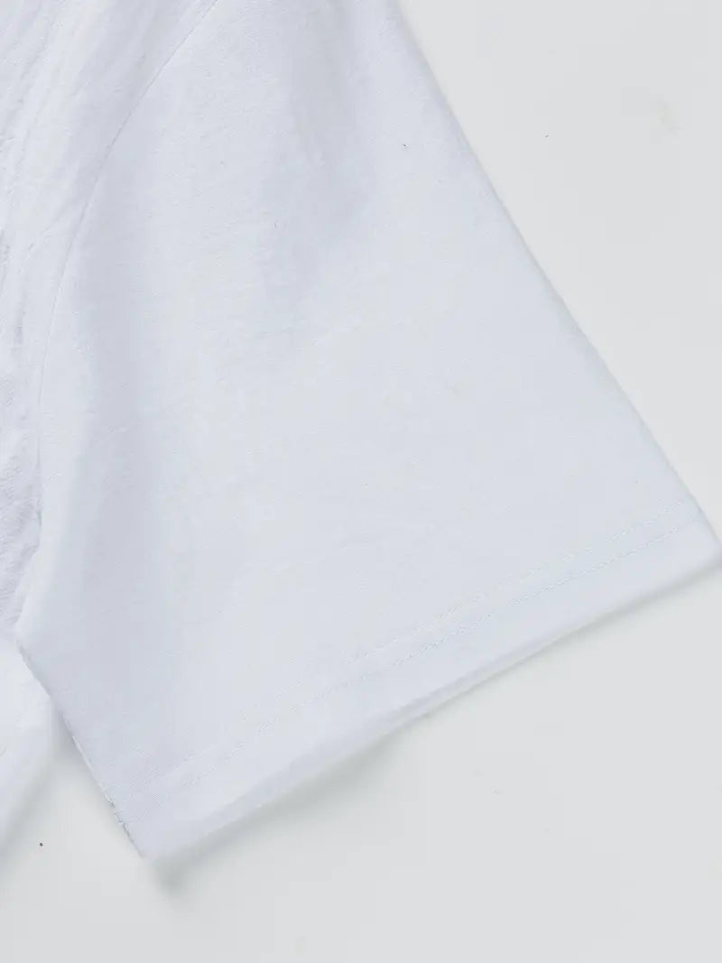 Camicia elegante a maniche corte