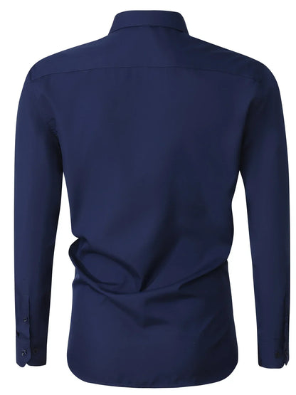 Elegante camicia a maniche lunghe con bottoni