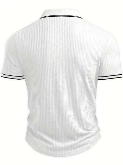 Polo elegante a maniche corte