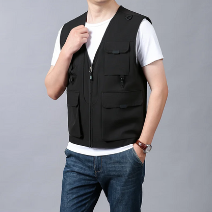 Savrani™ | Gilet cargo elegante e casual