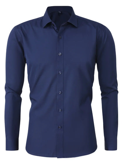 Elegante camicia a maniche lunghe con bottoni