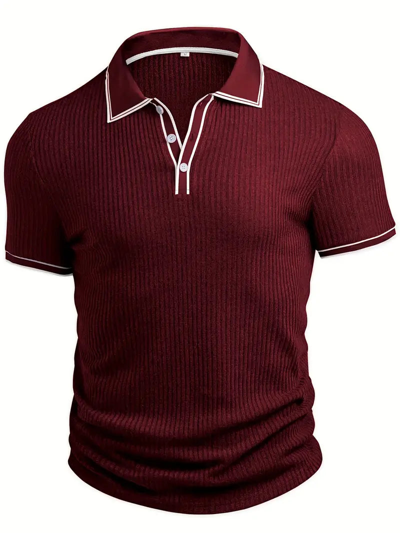 Polo elegante a maniche corte