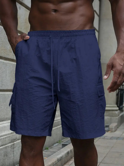 Pantaloni corti traspiranti con vita elastica