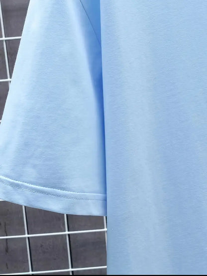 T-shirt elegante a maniche corte
