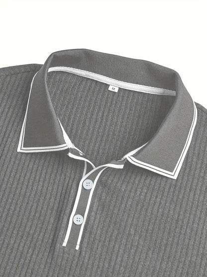 Polo elegante a maniche corte