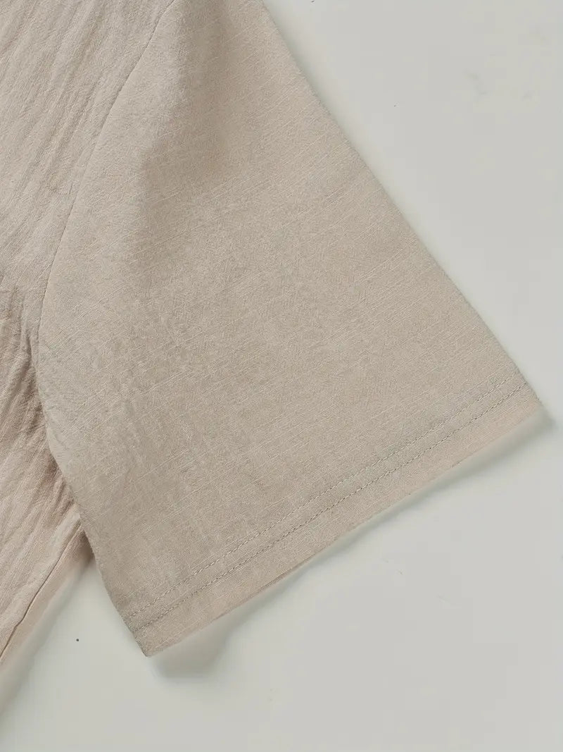 Camicia elegante a maniche corte