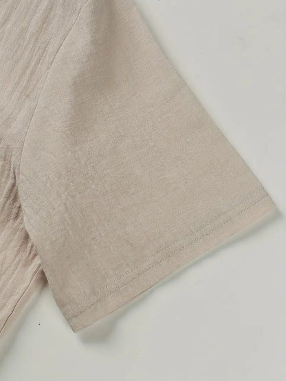 Camicia elegante a maniche corte
