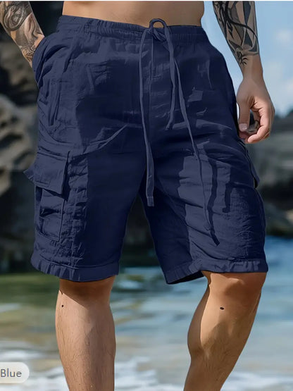 Pantaloni corti traspiranti con vita elastica