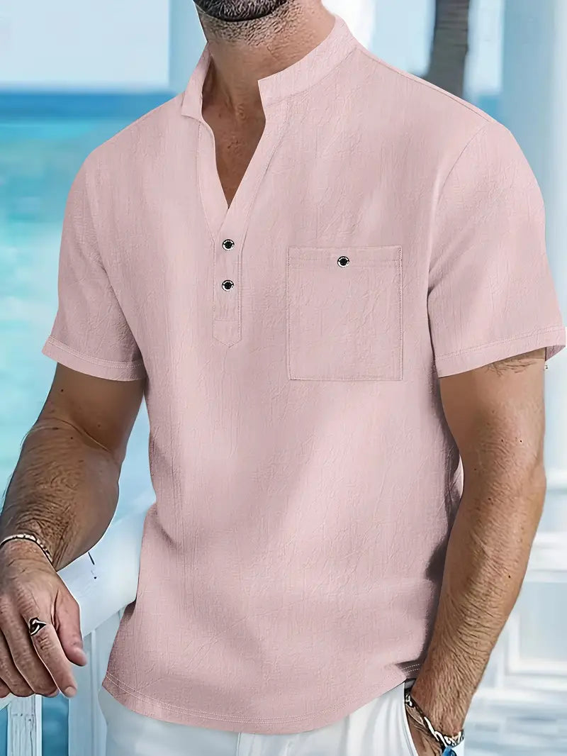Camicia elegante a maniche corte