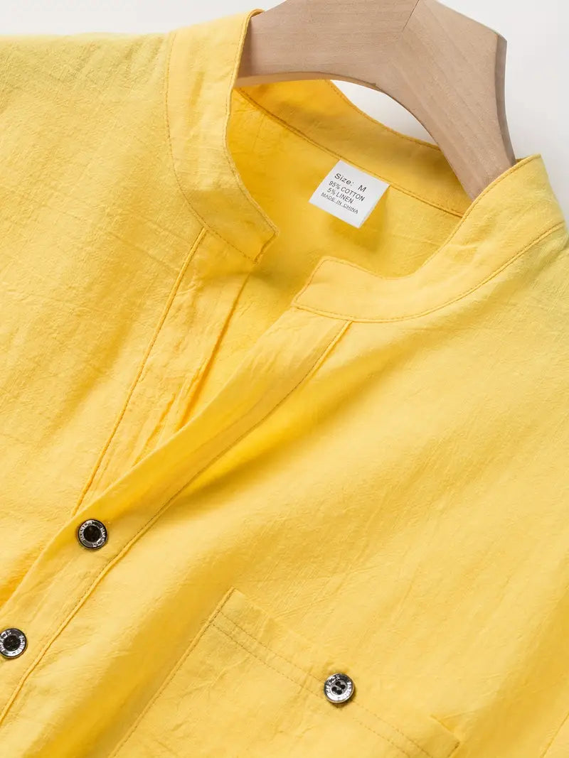 Camicia elegante a maniche corte