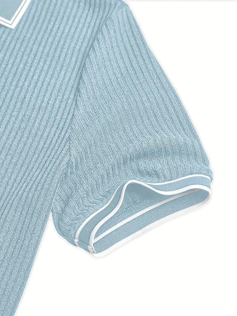 Polo elegante a maniche corte