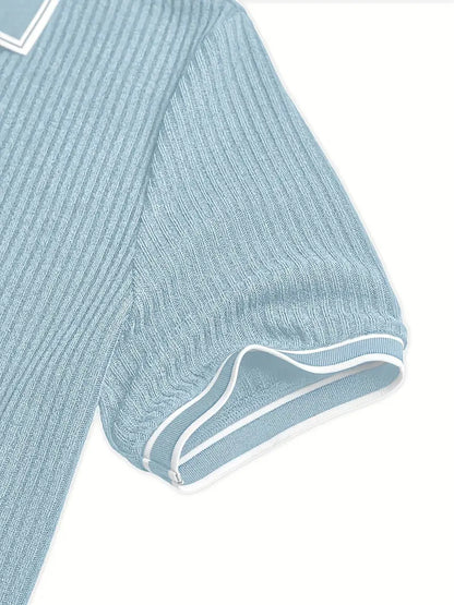 Polo elegante a maniche corte
