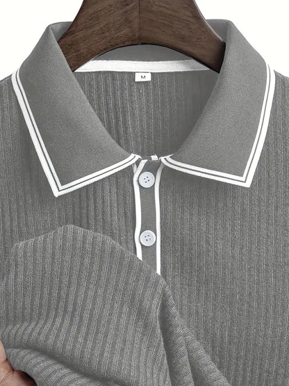 Polo elegante a maniche corte