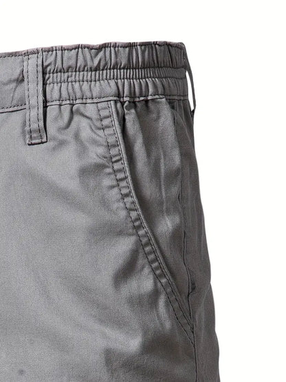 Pantaloni corti in cotone con tasche