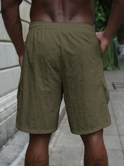 Pantaloni corti traspiranti con vita elastica
