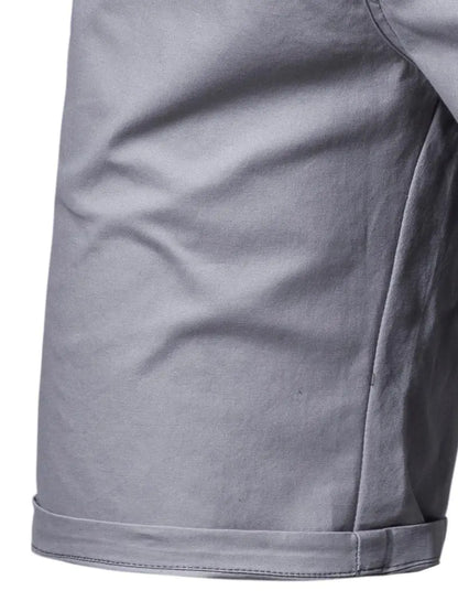 Pantaloni corti in cotone con tasche