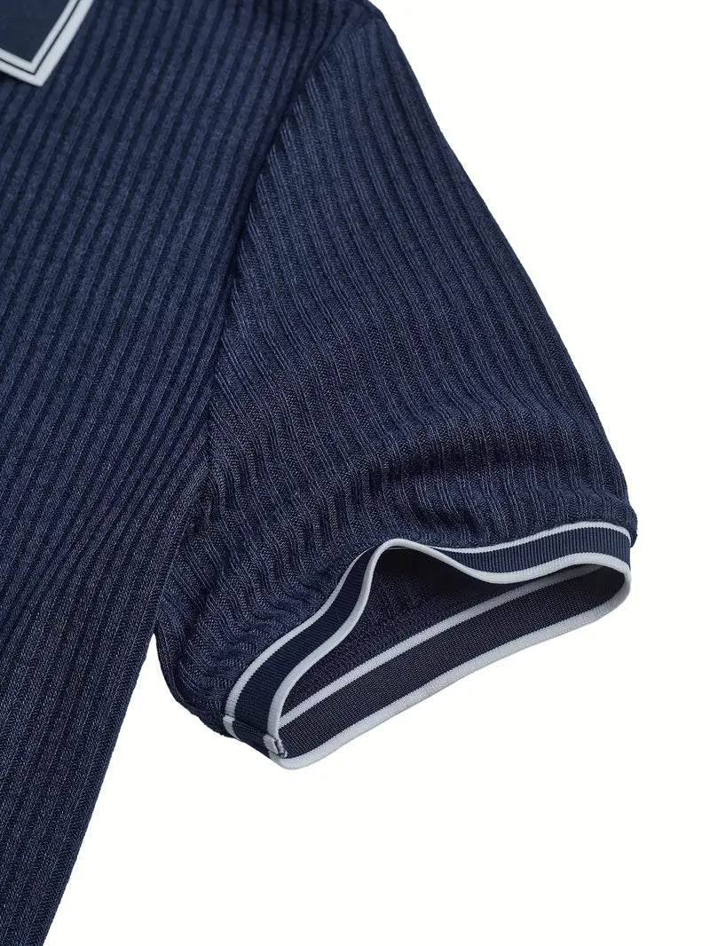 Polo elegante a maniche corte