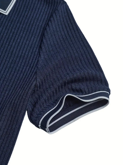 Polo elegante a maniche corte
