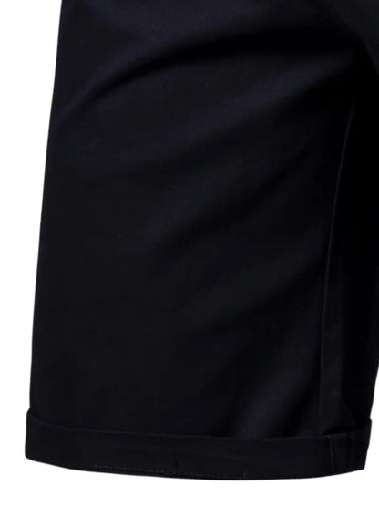 Pantaloni corti in cotone con tasche