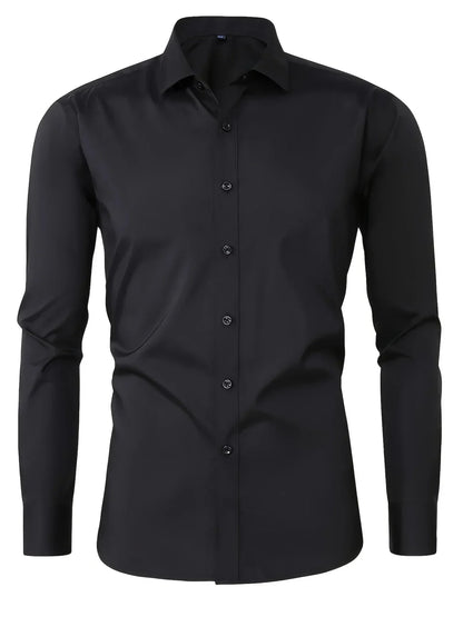 Elegante camicia a maniche lunghe con bottoni