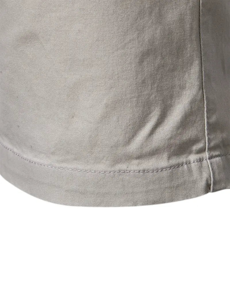 Pantaloni corti in cotone con tasche
