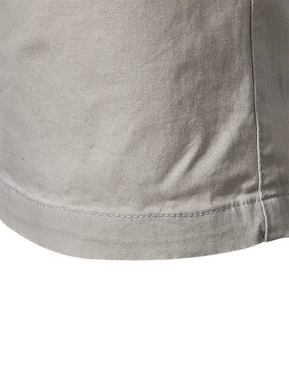 Pantaloni corti in cotone con tasche