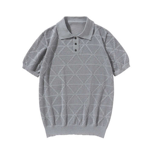 Polo lavorato a maglia