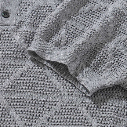 Polo lavorato a maglia