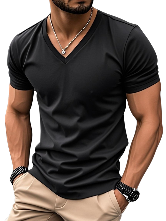 T-shirt elegante a maniche corte