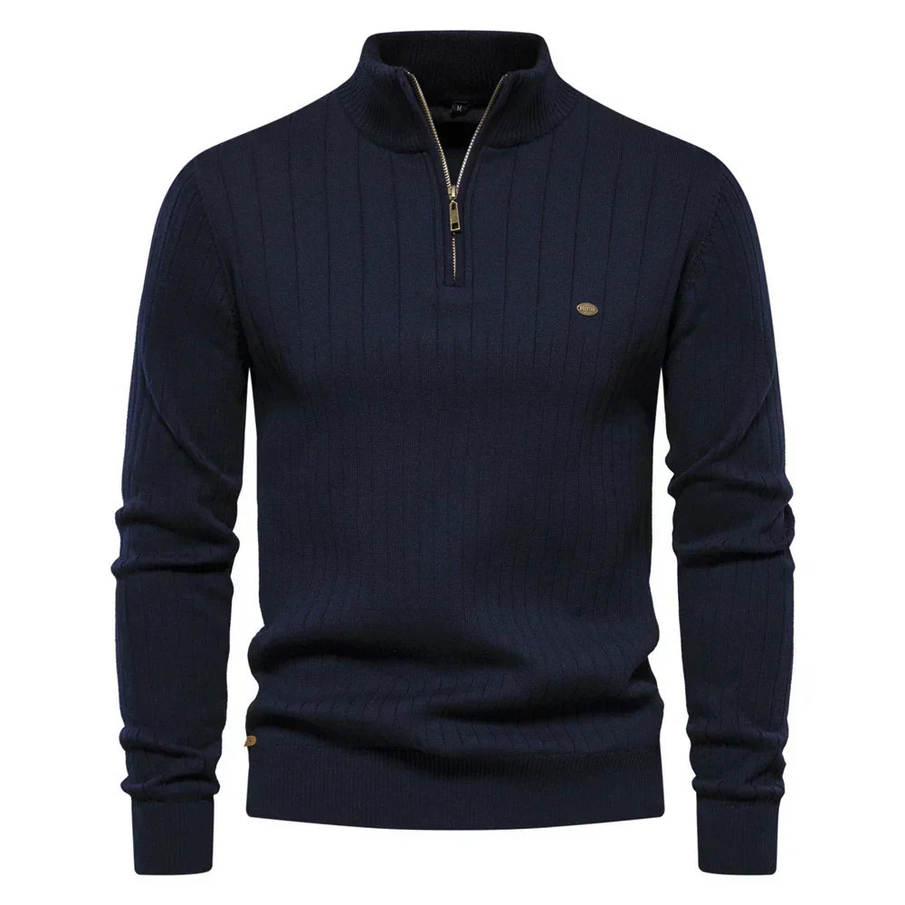 Maglione con zip