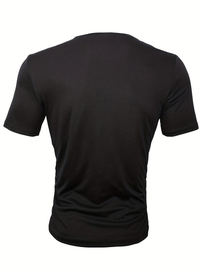 T-shirt elegante a manica corta con stampa grafica