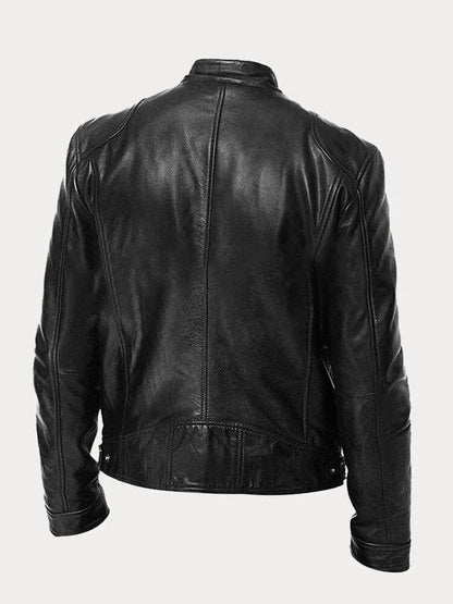 Savrani™ | Giacca casual in pelle