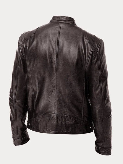 Savrani™ | Giacca casual in pelle