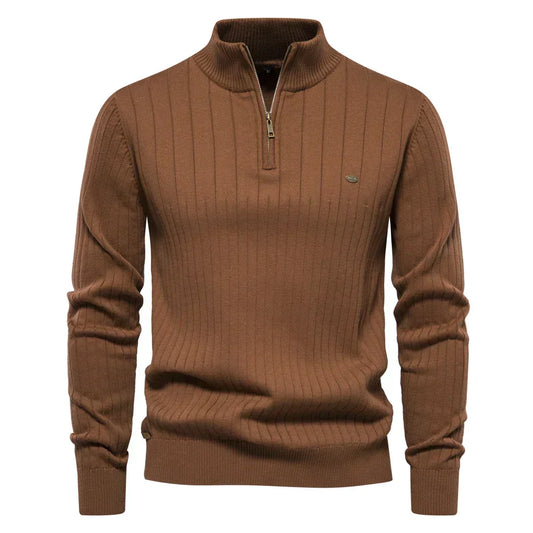 Maglione con zip