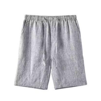 Pantaloni corti in lino