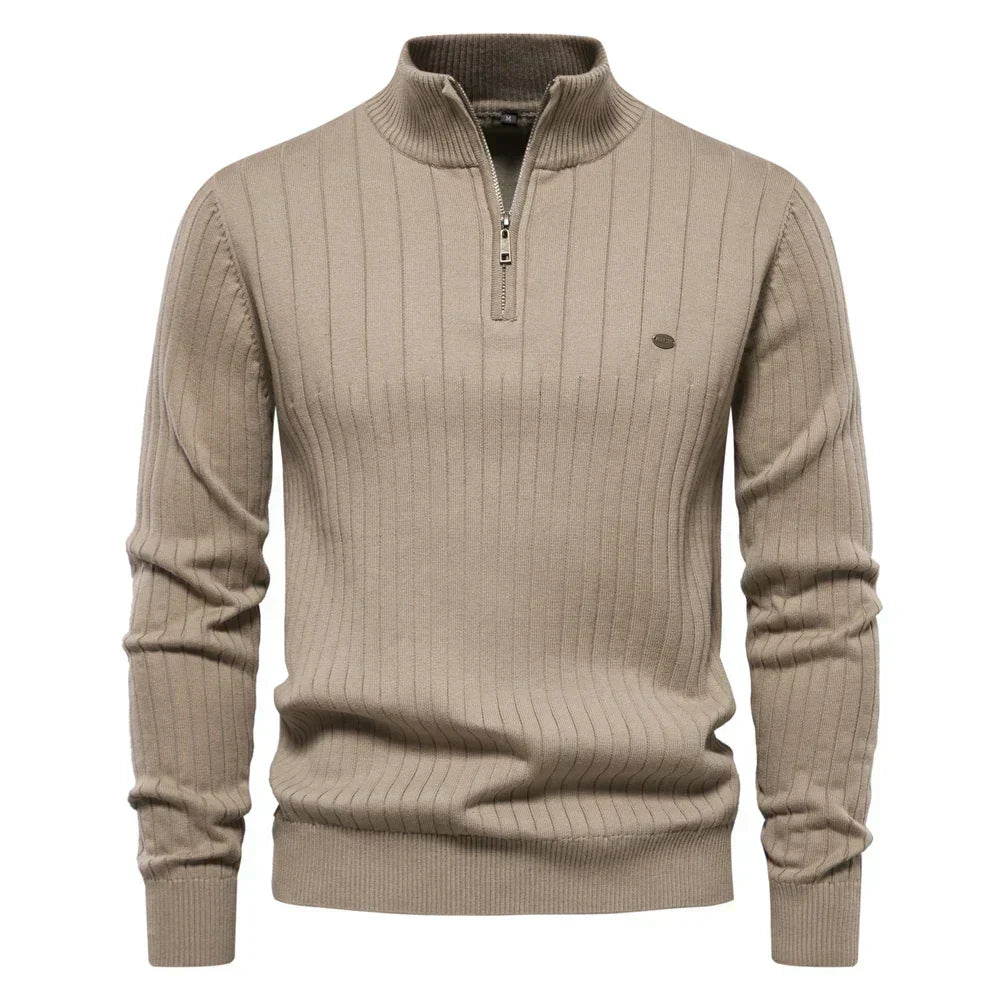 Maglione con zip