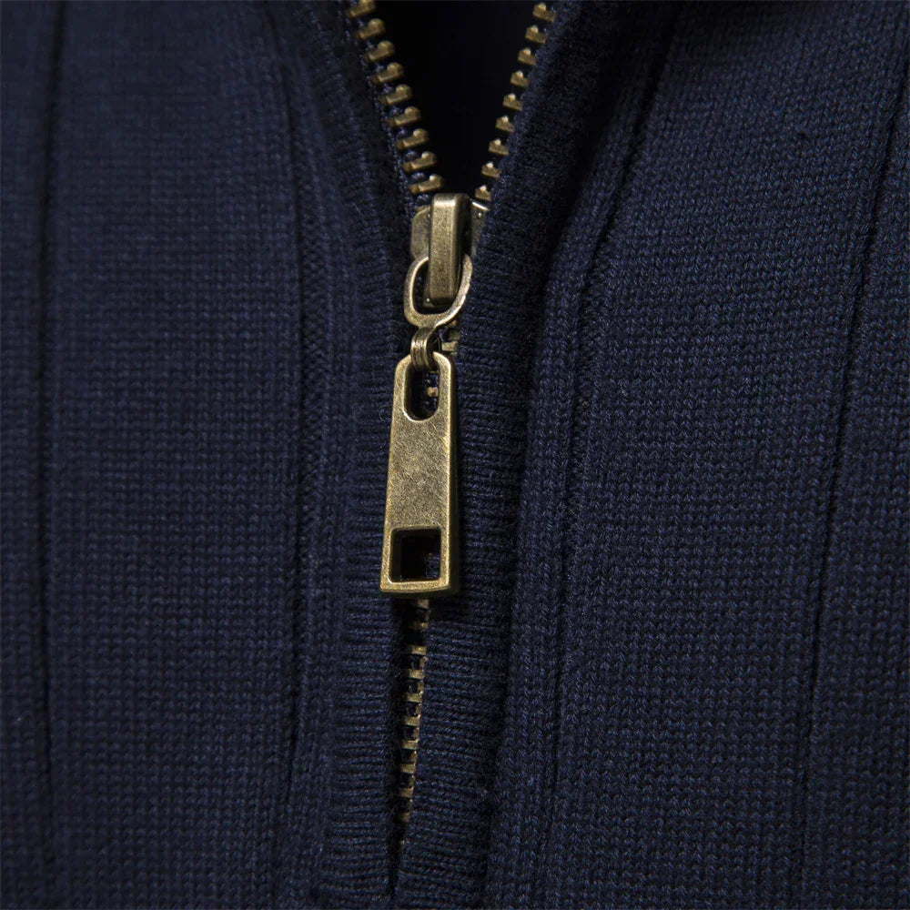 Maglione con zip