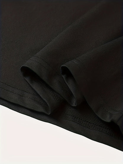 T-shirt elegante a manica corta con stampa grafica