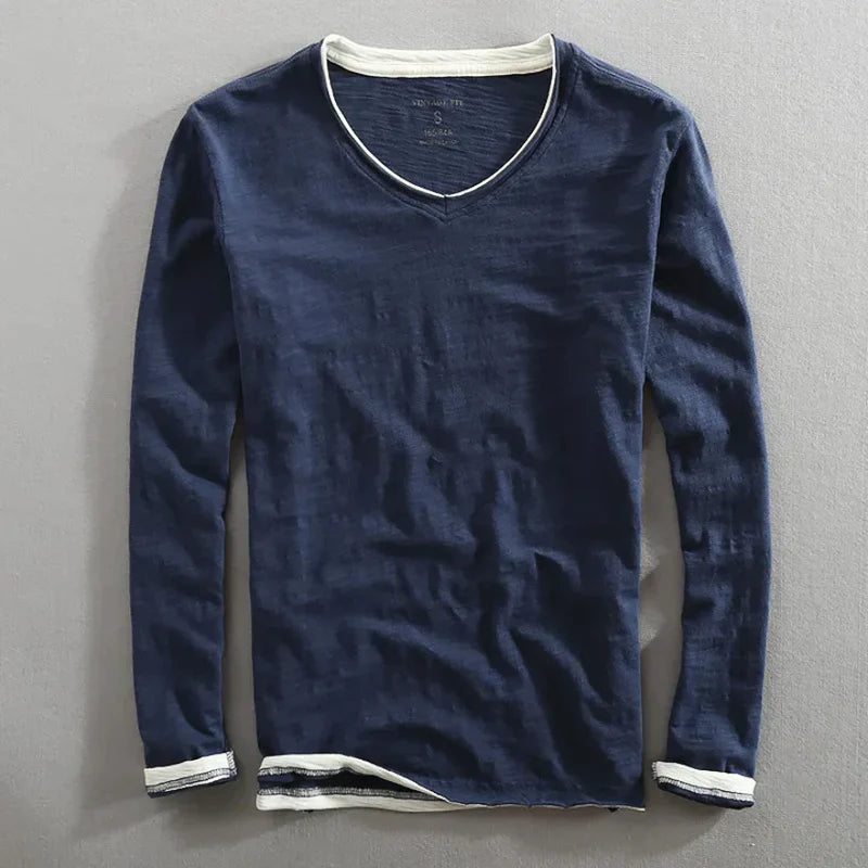 Savrani™ | Camicia in cotone a maniche lunghe