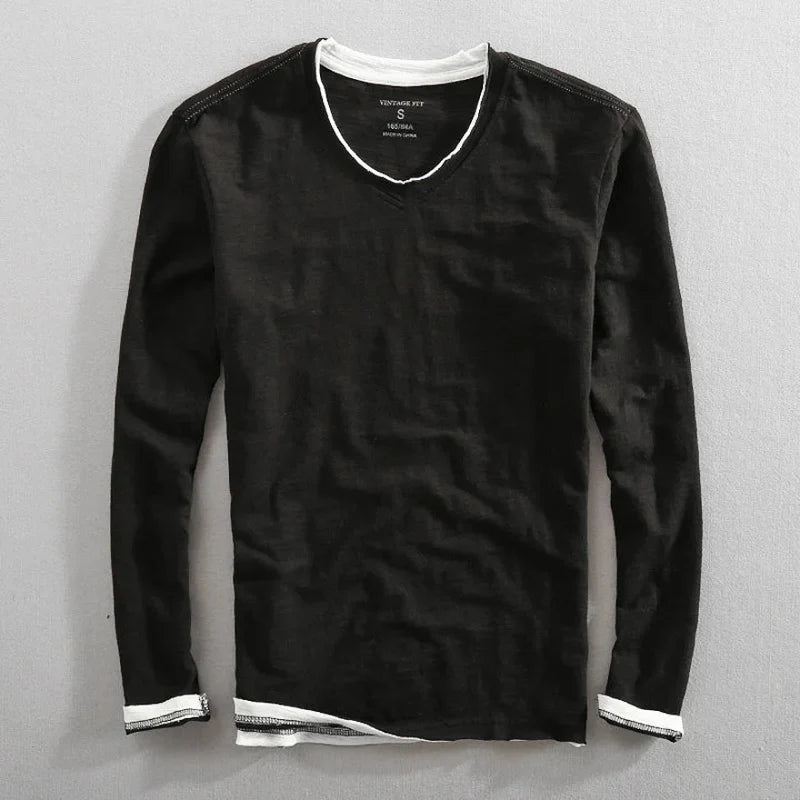 Savrani™ | Camicia in cotone a maniche lunghe