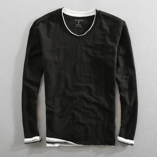 Savrani™ | Camicia in cotone a maniche lunghe