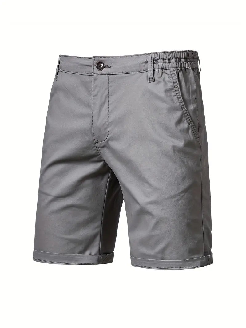 Pantaloni corti in cotone con tasche